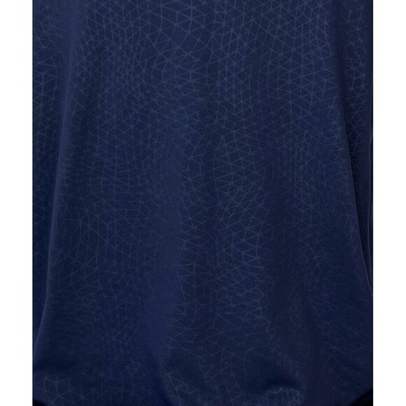 Under Armour Tshirt Mens Medium Blue Short Sleeves Heat Gear Patterned - Picture 7 of 7